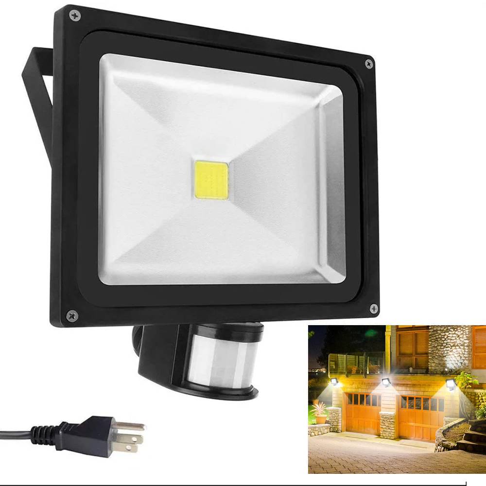 Motion Sensor Flat Light – 100W