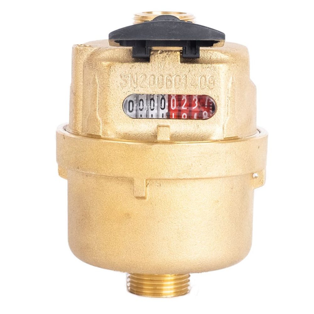 Brass Water Meter – 15mm