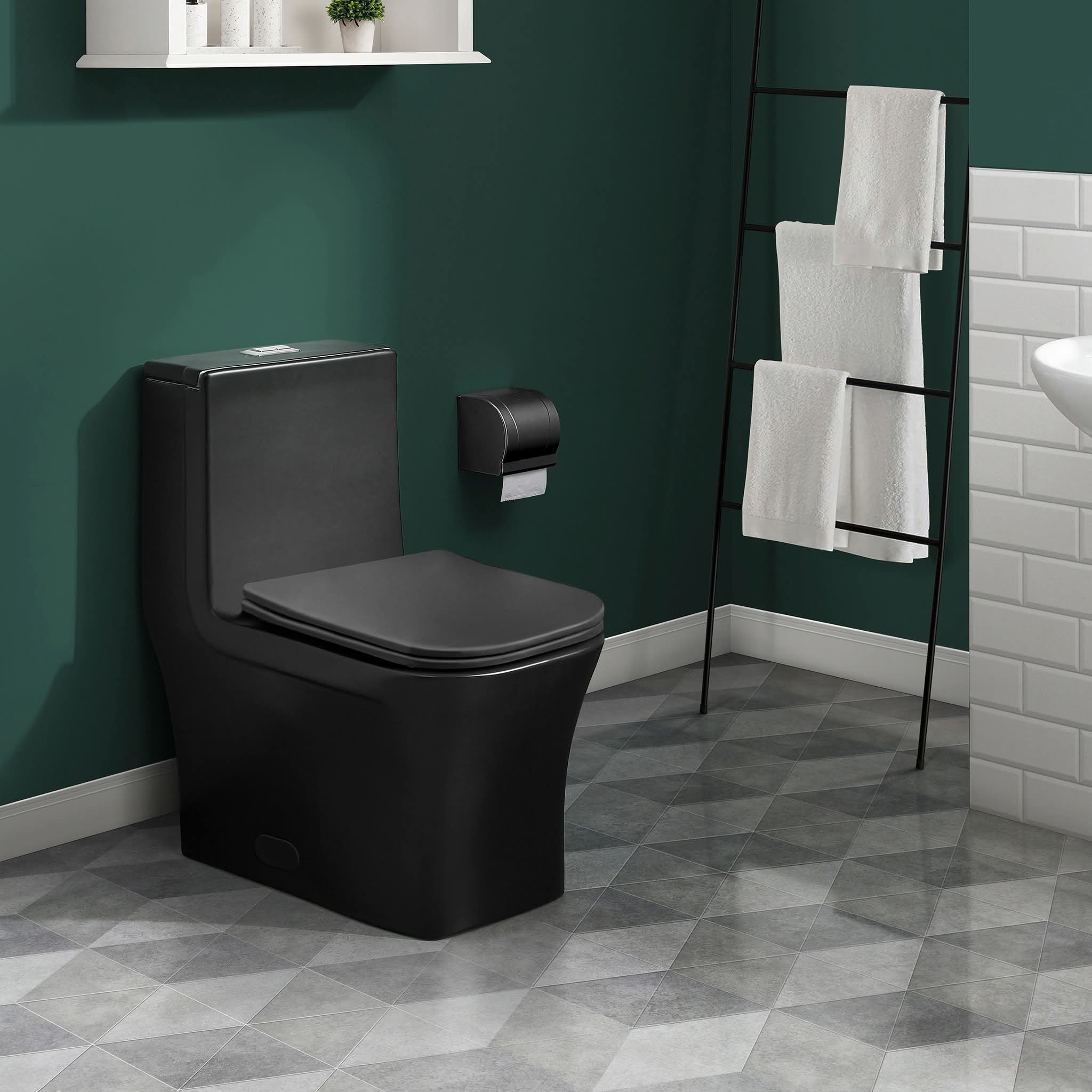 One Piece Toilet Set