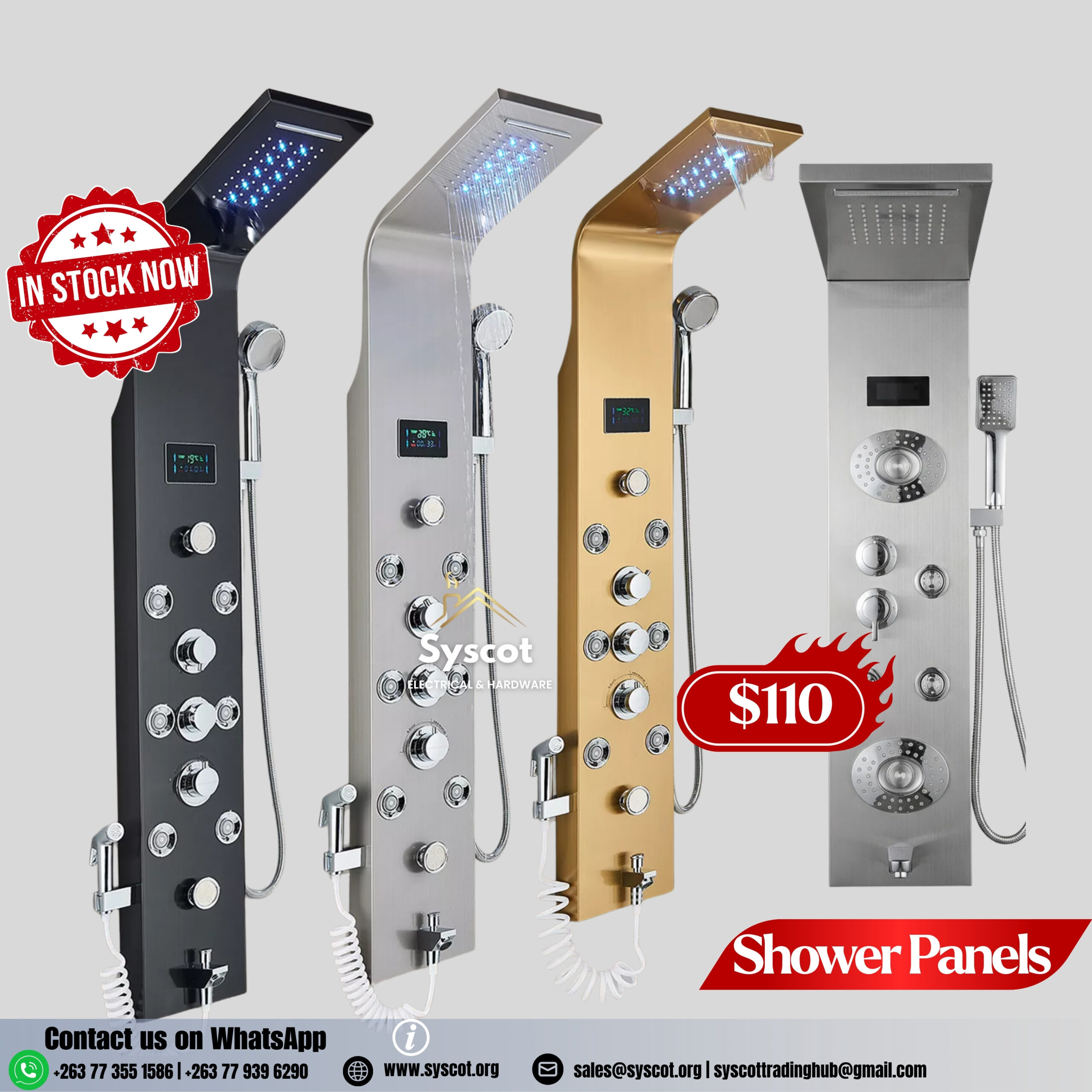 Shower Panels