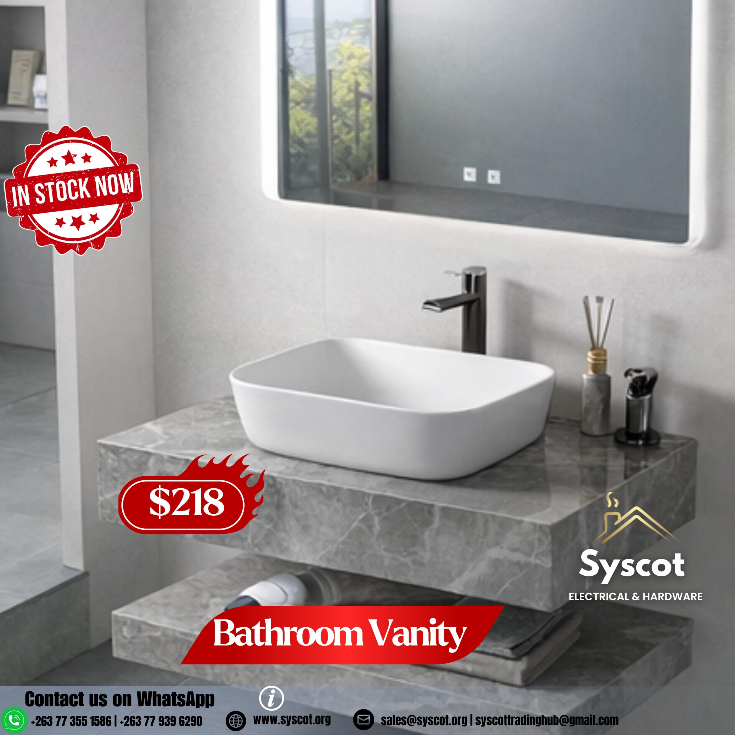 Bathroom Vanity – AY39-80(6003)