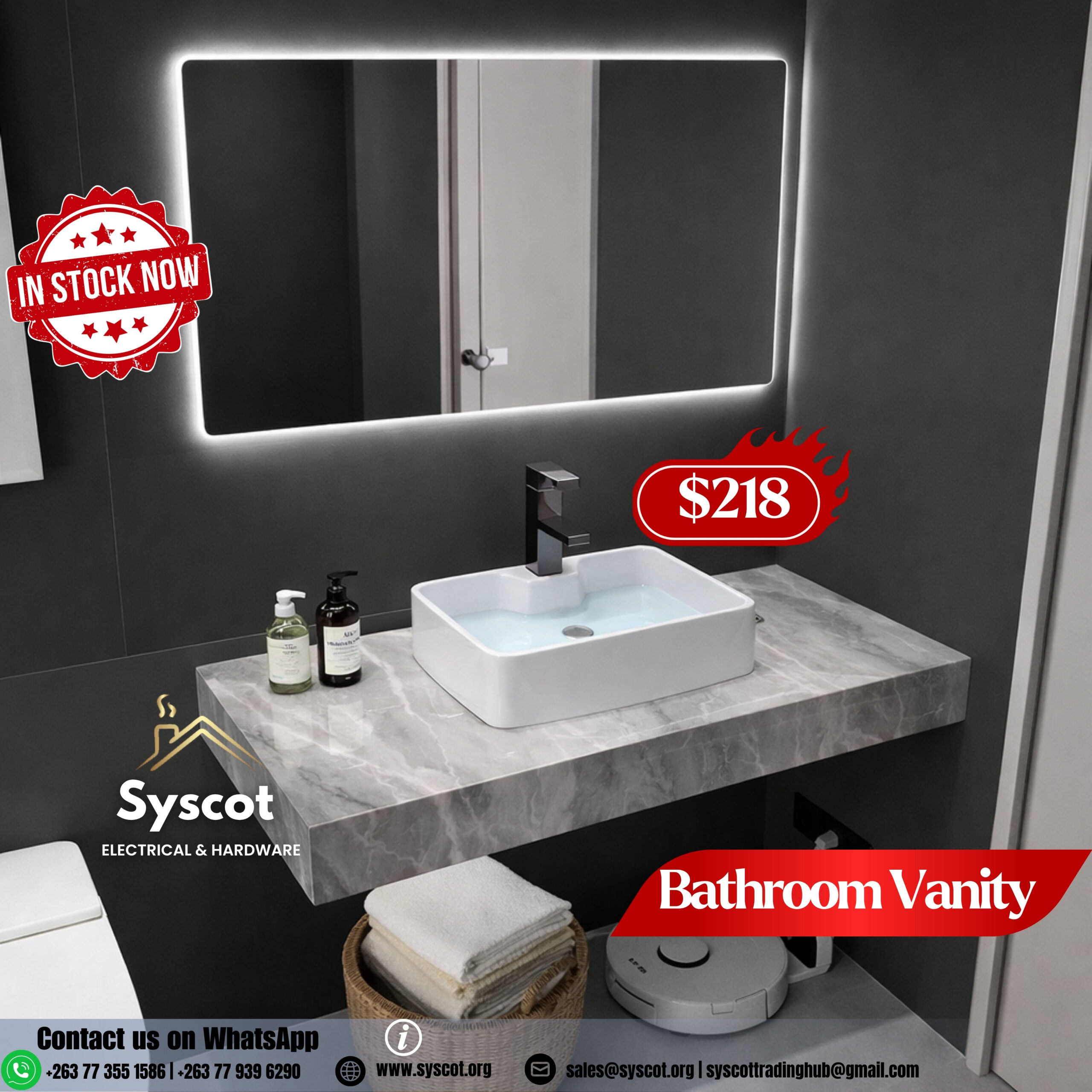 Bathroom Vanity – AY39-80(6003)
