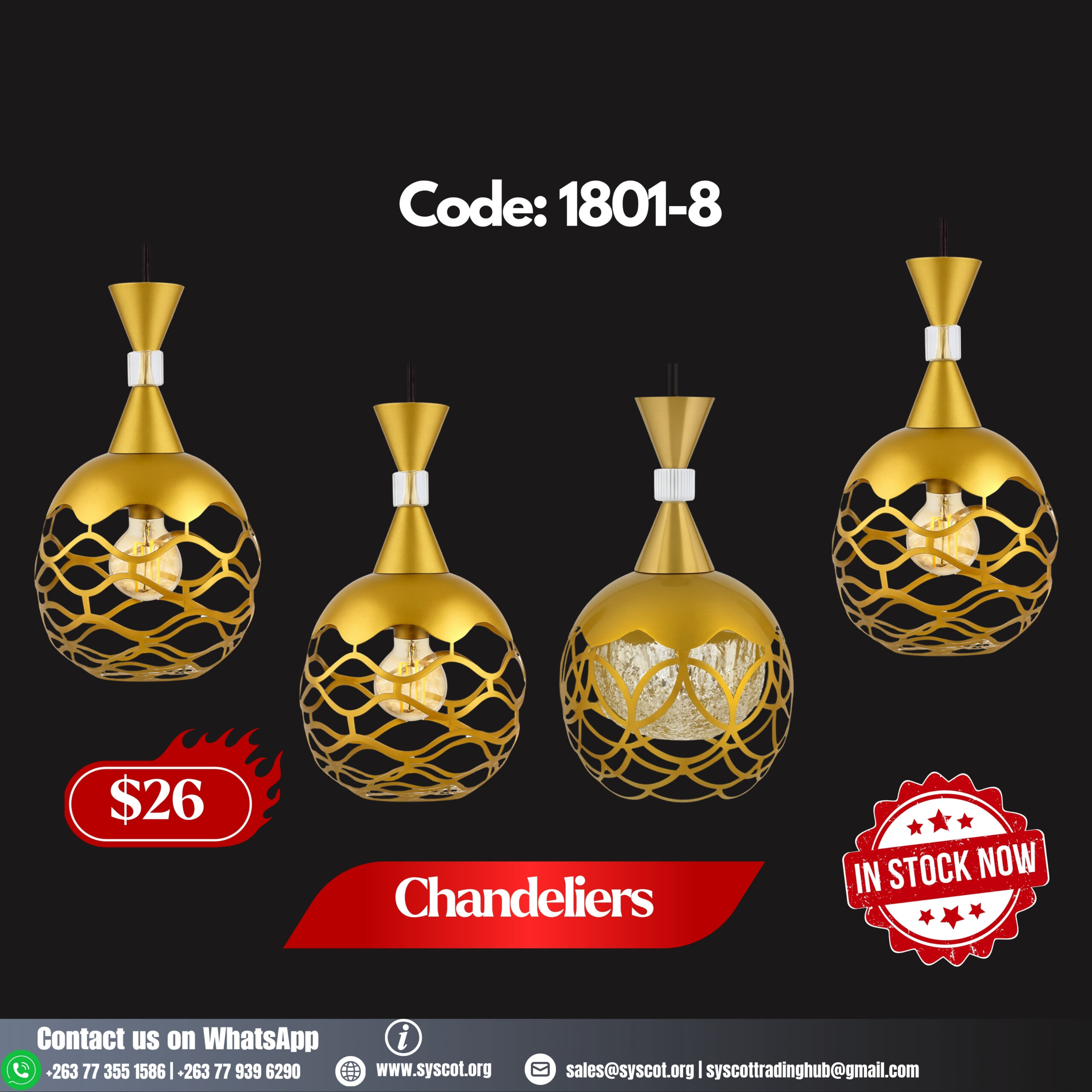 Chandelier – 1801-8