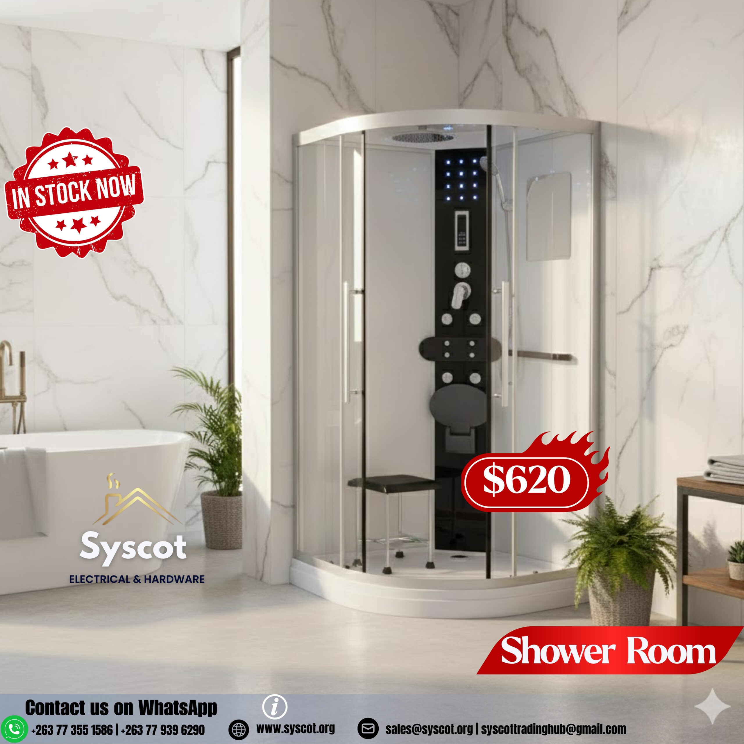 Digital Shower Room